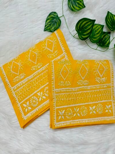 Hand Embroidered Unstitch One Piece Premium – Set Dress Code 101